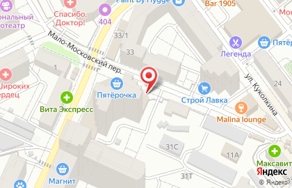 Пекарня Пекарь ВРН на улице Революции 1905 года на карте
