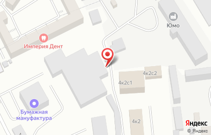 Смоленская фабрика мороженого ЮМО в Смоленске на карте