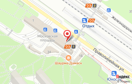 Социальная аптека Столички на Московской площади на карте