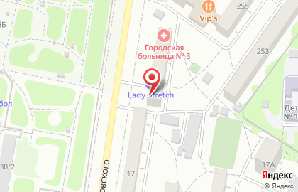 Клуб спортивных единоборств Сапсан на улице Островского на карте