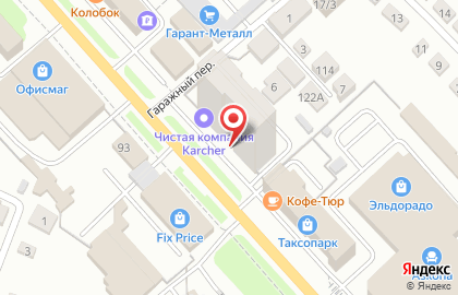 Магазин керамической плитки и керамического гранита Kerama Marazzi на Красноармейской улице на карте
