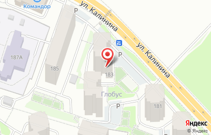 Магазин разливных напитков Колос в Октябрьском районе на карте
