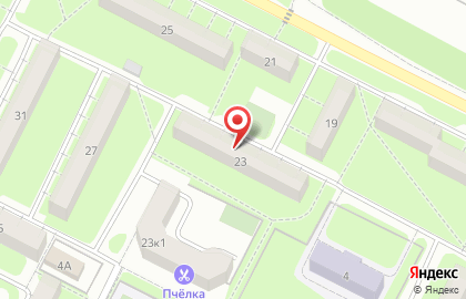 Салон-парикмахерская Виола на Ангарской улице на карте