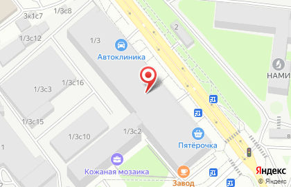 Компания по изготовлению этикеток Эдванс Принт на карте