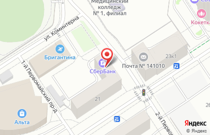 СберБанк в Москве на карте