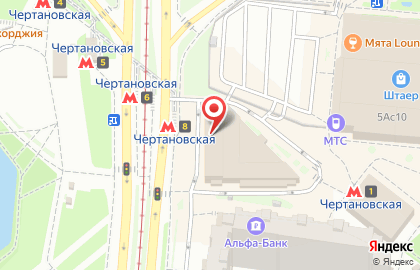 Продуктовый магазин КуулКлевер на Чертановской улице на карте