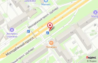Торговый павильон Все дешевле на карте