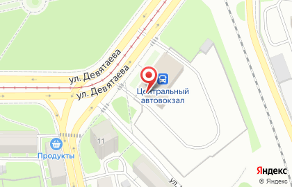 ОАО Банкомат, БАНК УРАЛСИБ на улице Девятаева на карте