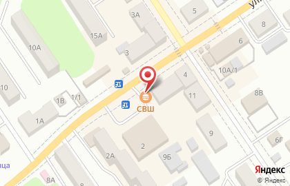 Сеть закусочных фастфудной продукции Самая вкусная шаурма на улице Ленина на карте