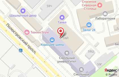 ООО ЗИГА на Полюстровском проспекте на карте