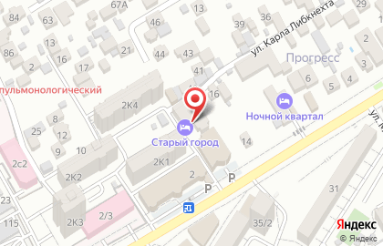 Апарт-отель Старый город на карте