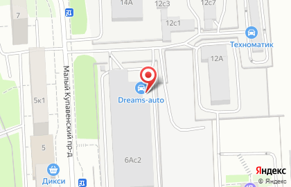 Детейлинг-центр Dreams-auto на карте