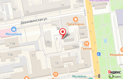Рекламная компания Platinum на карте