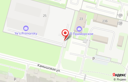 Автостоянка в Санкт-Петербурге на карте