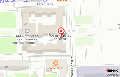 Управление по вопросам местного самоуправления, Департамент по вопросам внутренней информационной политики Кировской области на карте