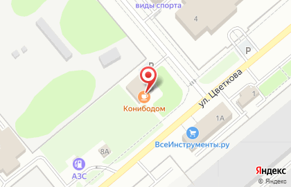 Чайхона Конибодом на карте