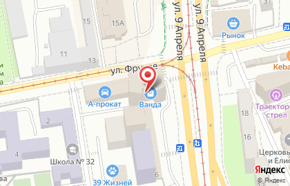 Клиника лазерной эпиляции и косметологии Подружки в Ленинградском районе на карте