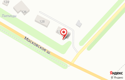 Автоспутник на Московском шоссе на карте