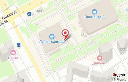 Магазин хозяйственных товаров и инструментов и инструментов на Ленинградском проспекте на карте