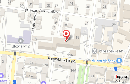 Центр почерковедческих экспертиз на Кавказской улице на карте