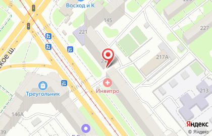 Близнецы на Ново-Вокзальной улице на карте