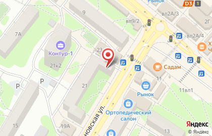 Обработка от насекомых на Смирновской улице на карте
