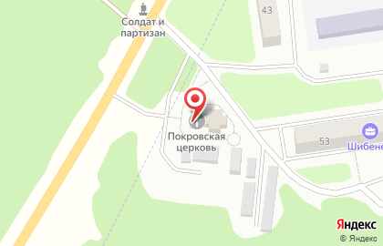 Храм в честь Покрова Пресвятой Богородицы на улице Карла Маркса на карте