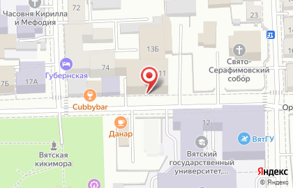 Офисный центр Орловский на Орловской улице на карте