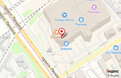 Банкомат Росбанк в Барнауле на карте