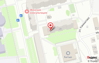 Швейная мастерская на улице Ухтомского на карте