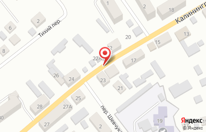 Магазин разливного пива Бочонок на Калининградской улице на карте