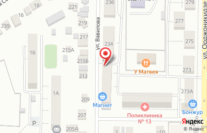 Мясная лавка, ИП Селицкий А.В. на улице Вавилова на карте