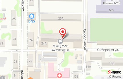 Многофункциональный центр Мои документы в Николаевск-на-Амуре на карте