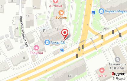 Потребительское общество Арго в Октябрьском районе на карте