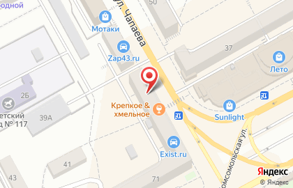 Центр диагностики и лечения Лайт на Комсомольской улице на карте