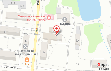 Продовольственный магазин Русское поле в Тюмени на карте