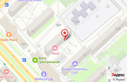 Волгоградская межрайонная коллегия адвокатов в Центральном районе на карте