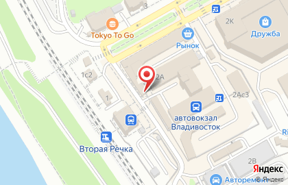 Магазин по продаже корейских запчастей Аким в Советском районе на карте