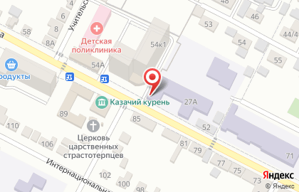 Минераловодский колледж железнодорожного транспорта на карте