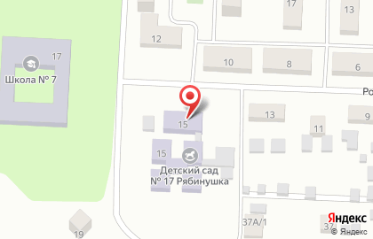 Детский сад №17, Рябинушка, с. Патруши на карте