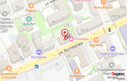 Компания Телерем на улице Бутлерова на карте