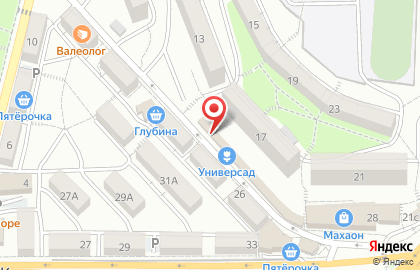 Продуктовый магазин Трешка в Первомайском районе на карте