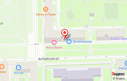 Фирменный магазин Море чая в Московском районе на карте
