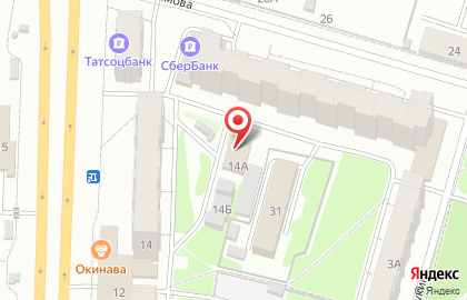 Кафе Радость в Авиастроительном районе на карте
