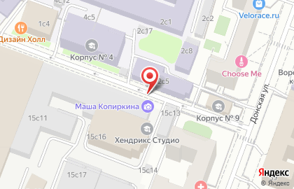 Типография Унопресс в Донском районе на карте
