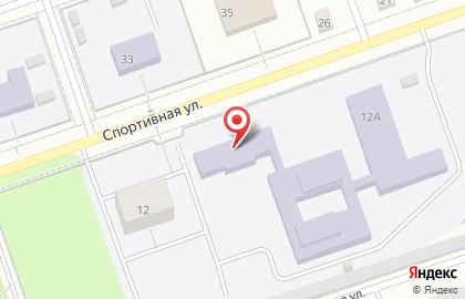 Московская область Электростальский колледж на Спортивной улице на карте
