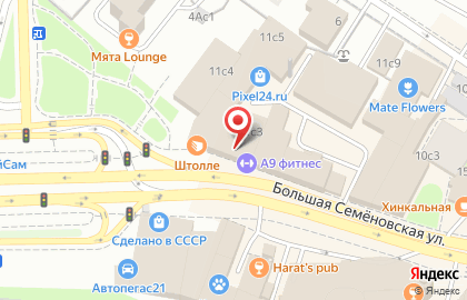 Фитнес-клуб MOSCOW FIT на карте