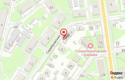Шиномонтажная мастерская в Привокзальном районе на карте