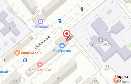 Росбанк в Красноярске на карте