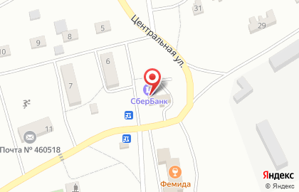 СберБанк в Оренбурге на карте